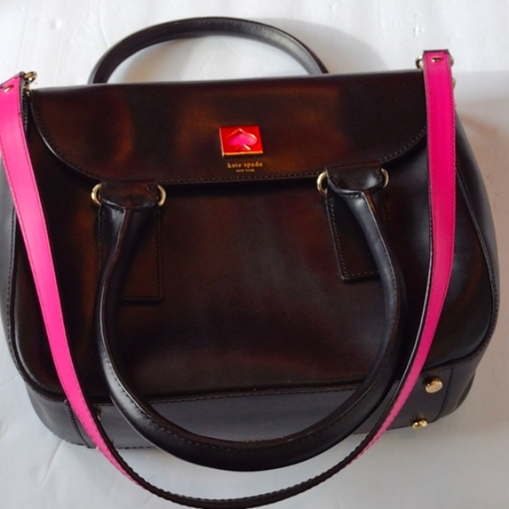 Sale Kate Spade Bond Street Flo Leather Satchel Bag